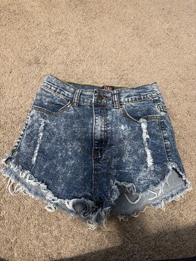 High Waisted Jean Shorts